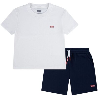 Levis Batwing shorts-sett til barn, Bright White (14 år) 14 år Levis Batwing shorts-sett til barn, Bright White (14 år) 14 år