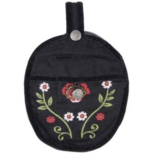 Salto Leah veske til festdrakt/bunad, Sort/Rød Salto Leah veske til festdrakt/bunad, Sort/Rød