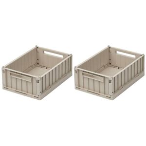 Liewood Weston Oppbevaringskasse 2-Pack S, Sandy