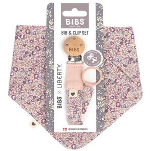 Bibs Liberty Smekke Og Smokkesnor, Eloise Blush