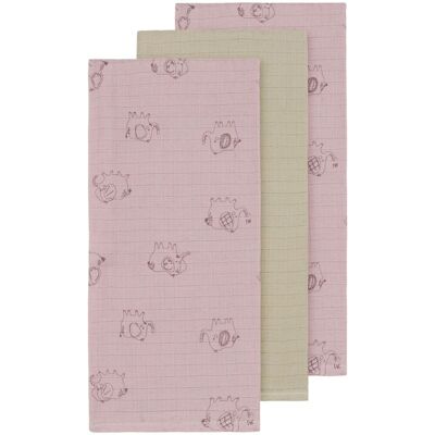 Name It Nbnhappy 3-pack gaskluter, Burnished Lilac Name It Nbnhappy 3-pack gaskluter, Burnished Lilac