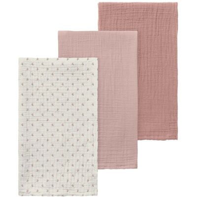 Lil' Atelier Nbnisleys 3-pack gaskluter, Coconut Milk/Peach (One size) One size Lil' Atelier Nbnisleys 3-pack gaskluter, Coconut Milk/Peach (One size) One size