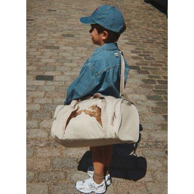 Konges Sløjd Weekend bag til barn, Feather Gray Konges Sløjd Weekend bag til barn, Feather Gray