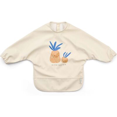 Liewood Merle Smekke med lange ermer, Pineapple/Sandy Liewood Merle Smekke med lange ermer, Pineapple/Sandy