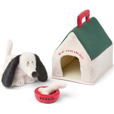 Liewood Dakota hund m/hundehus, Sandy Liewood Dakota hund m/hundehus, Sandy