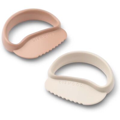 Liewood Riven 2-pack matkniver, Pale tuscany/Sandy Liewood Riven 2-pack matkniver, Pale tuscany/Sandy
