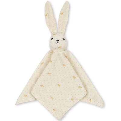 Konges Sløjd Sleepy Rabbit koseklut, Lemon Dot Konges Sløjd Sleepy Rabbit koseklut, Lemon Dot