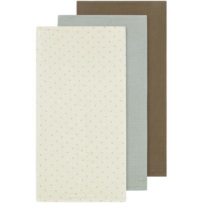 Lil' Atelier Nbnfergie 3-pack gaskluter, Turtledove Lil' Atelier Nbnfergie 3-pack gaskluter, Turtledove