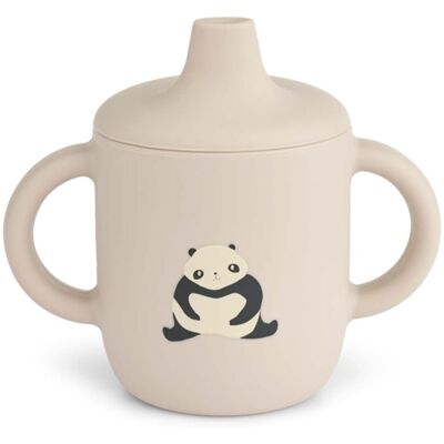 Liewood Neil Sippy tutekopp, Panda/Sandy Liewood Neil Sippy tutekopp, Panda/Sandy