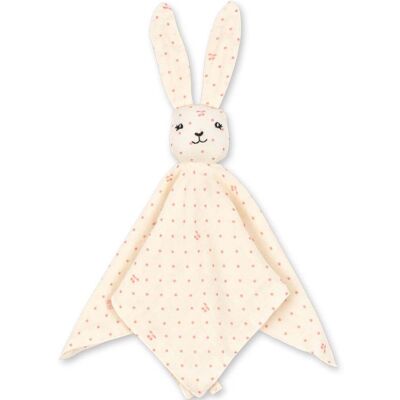 Konges Sløjd Sleepy Rabbit koseklut, Cherry Dot Konges Sløjd Sleepy Rabbit koseklut, Cherry Dot