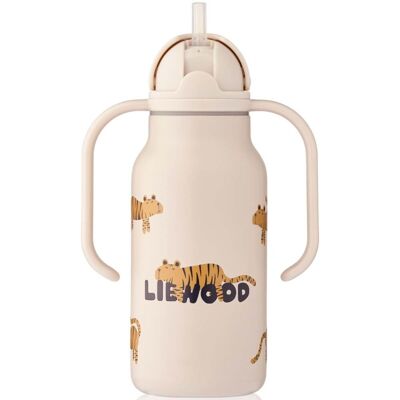 Liewood Kimmie vannflaske 250ml, Tiger/Sandy Liewood Kimmie vannflaske 250ml, Tiger/Sandy