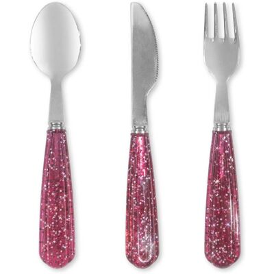 Konges Sløjd Glitter bestikk, Sparkling Sangria Konges Sløjd Glitter bestikk, Sparkling Sangria