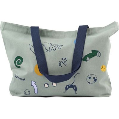Liewood Big Totebag, Play/Dusty Peppermint Liewood Big Totebag, Play/Dusty Peppermint
