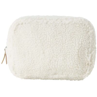 Lil' Atelier Nbnnigo Sherpa toalettmappe, Coconut Milk Lil' Atelier Nbnnigo Sherpa toalettmappe, Coconut Milk