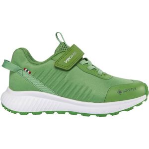 Viking Aery Tau Gore-Tex 1v Joggesko Til Barn, Green