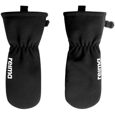 Reima Osaten softshell votter til barn, Black (1-2 år) 1-2 år Reima Osaten softshell votter til barn, Black (1-2 år) 1-2 år