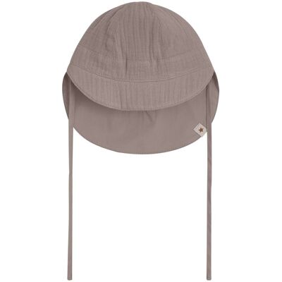 HUTTEliHUT solhatt i muslin, Moon Rock (1-2 år) 1-2 år HUTTEliHUT solhatt i muslin, Moon Rock (1-2 år) 1-2 år