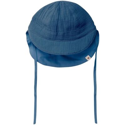 HUTTEliHUT solhatt i muslin, Bering Sea (2-4 år) 2-4 år HUTTEliHUT solhatt i muslin, Bering Sea (2-4 år) 2-4 år