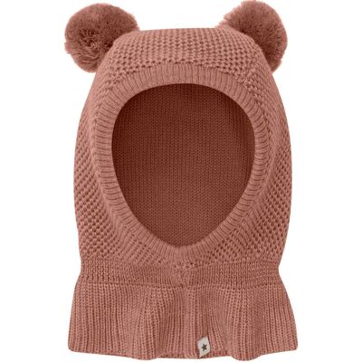 HUTTEliHUT Balaclava ull vindstoppere dusker, Burlwood (0-1 år) 0-1 år HUTTEliHUT Balaclava ull vindstoppere dusker, Burlwood (0-1 år) 0-1 år