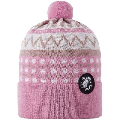 Reima Moomin Flinga lue i ull til barn, Grey Pink (5-7 år) 5-7 år Reima Moomin Flinga lue i ull til barn, Grey Pink (5-7 år) 5-7 år
