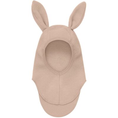 HUTTEliHUT Balaclava Kanin ullfleece, Mahogany Rose (0-1 år) 0-1 år HUTTEliHUT Balaclava Kanin ullfleece, Mahogany Rose (0-1 år) 0-1 år