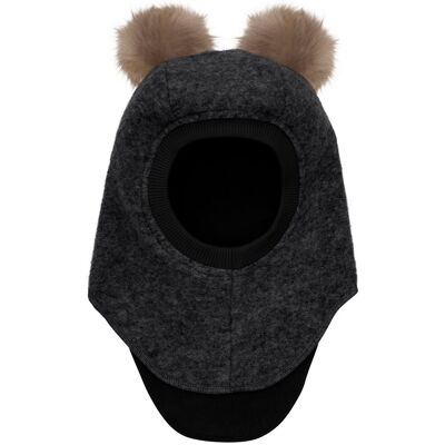 HUTTEliHUT Balaclava ullue alpakkadusker, Dark Grey (2-4 år) 2-4 år HUTTEliHUT Balaclava ullue alpakkadusker, Dark Grey (2-4 år) 2-4 år