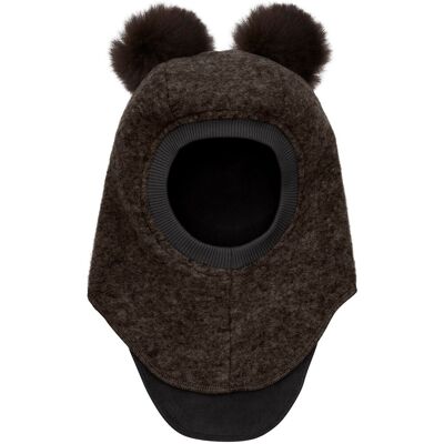 HUTTEliHUT Balaclava ullue alpakkadusker, Dark Brown (2-4 år) 2-4 år HUTTEliHUT Balaclava ullue alpakkadusker, Dark Brown (2-4 år) 2-4 år