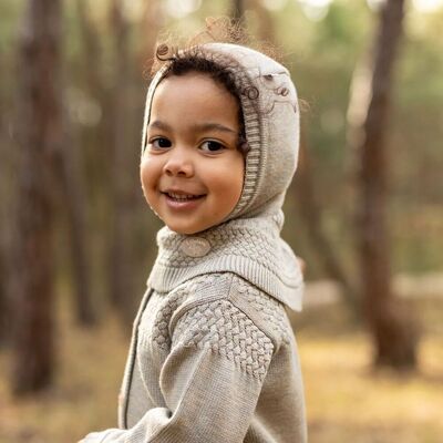 Lillelam Balaclava Classic Lue, Beige (48/50-1 år) 48/50-1 år Lillelam Balaclava Classic Lue, Beige (48/50-1 år) 48/50-1 år
