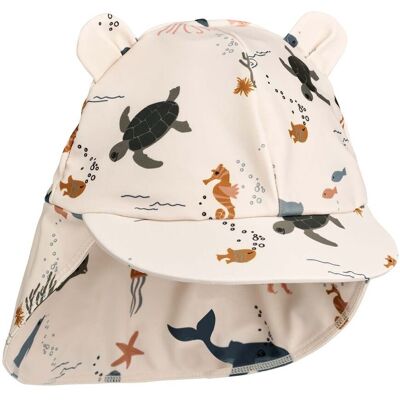 Liewood Senia UV40+ Havdyre Sand Solhatt - 9-12 måneder Liewood Senia UV40+ Havdyre Sand Solhatt - 9-12 måneder