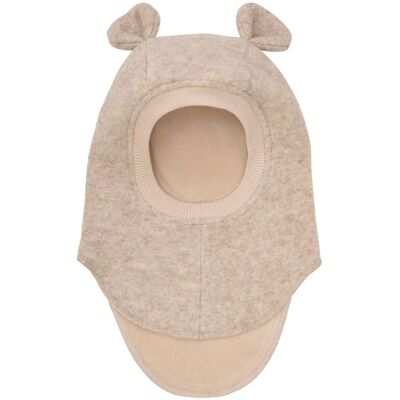 HUTTEliHUT Balaclava Bjørneører tovet ull, Sand (2-4 år) 2-4 år HUTTEliHUT Balaclava Bjørneører tovet ull, Sand (2-4 år) 2-4 år