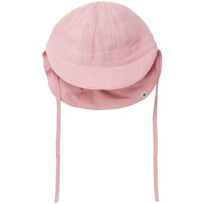 HUTTEliHUT solhatt i muslin, Pale Mauve (2-4 år) 2-4 år HUTTEliHUT solhatt i muslin, Pale Mauve (2-4 år) 2-4 år