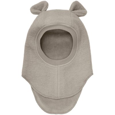 HUTTEliHUT Balaclava Bjørneører tovet ull, London Fog (1-2 år) 1-2 år HUTTEliHUT Balaclava Bjørneører tovet ull, London Fog (1-2 år) 1-2 år