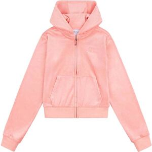 Juicy Couture Tonal Velour Hettejakke, Peach Amber