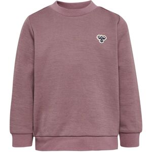 Hummel Hmlmini sweatshirt i ull/bomull, Twilight Mauve (128) 128 Hummel Hmlmini sweatshirt i ull/bomull, Twilight Mauve (128) 128