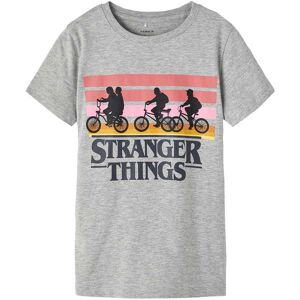 Name It Asina Stranger Things T-Skjorte, Grey Melange