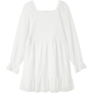 LMTD Nlfheave kjole til barn, Bright White LMTD Nlfheave kjole til barn, Bright White