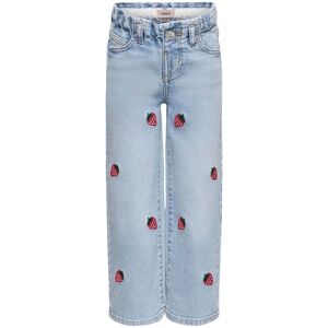 Kids Only Kmgluna straight jeans småbarn, Light Blue Denim (104) 104 Kids Only Kmgluna straight jeans småbarn, Light Blue Denim (104) 104