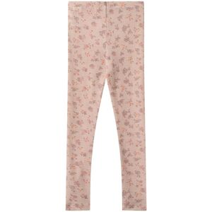 Wheat ull Wheat Agi leggings i ull, Lilac Flowers (128) 128 Wheat ull Wheat Agi leggings i ull, Lilac Flowers (128) 128