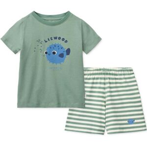 Liewood Ilford shorts-sett til barn, Pufferfish/Peppermint (98/104) 98/104 Liewood Ilford shorts-sett til barn, Pufferfish/Peppermint (98/104) 98/104