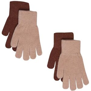 Celavi 2-pack vanter i ull til barn, Tortoise Shell (7-12 år) 7-12 år Celavi 2-pack vanter i ull til barn, Tortoise Shell (7-12 år) 7-12 år