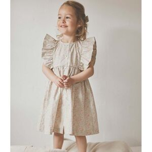 HUTTEliHUT Liberty kjole til barn, Double Cream (92) 92 HUTTEliHUT Liberty kjole til barn, Double Cream (92) 92