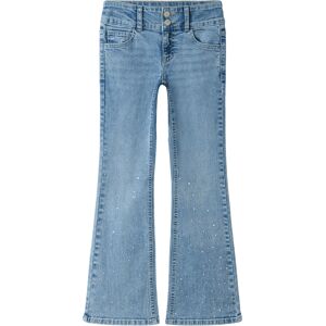 Name It Nkfpolly Bootcut jeans til barn, Medium Blue Denim (134) 134 Name It Nkfpolly Bootcut jeans til barn, Medium Blue Denim (134) 134
