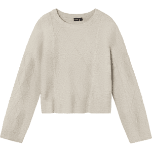 LMTD Nlflodet strikket genser til barn, Turtledove (122/128) 122/128 LMTD Nlflodet strikket genser til barn, Turtledove (122/128) 122/128