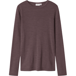 Name It Nknwax Wool Rib genser til barn, Sparrow (134/140) 134/140 Name It Nknwax Wool Rib genser til barn, Sparrow (134/140) 134/140