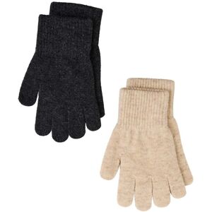 CeLaVi 2-pack Magic vanter til barn i ull, White Pepper (7-12 år) 7-12 år CeLaVi 2-pack Magic vanter til barn i ull, White Pepper (7-12 år) 7-12 år
