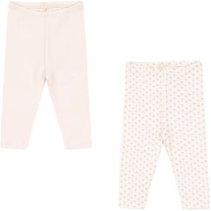 Konges Sløjd Bello 2-pack leggings til baby, Punto Rosa (18 mnd) 18 mnd Konges Sløjd Bello 2-pack leggings til baby, Punto Rosa (18 mnd) 18 mnd
