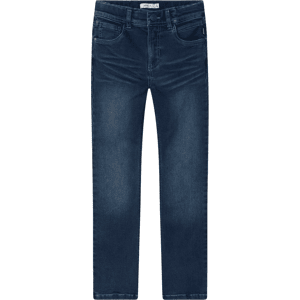 Name It Nkmsilas jeans til barn m/fleece, Dark Blue Denim (122) 122 Name It Nkmsilas jeans til barn m/fleece, Dark Blue Denim (122) 122