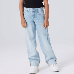 Name It Nkfrose straight-fit jeans til barn, Light Blue Den. (134) 134 Name It Nkfrose straight-fit jeans til barn, Light Blue Den. (134) 134