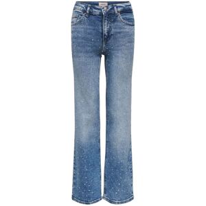 Kids Only Kogjuicy Rhs Wide-fit jeans, Medium Blue Denim (134) 134 Kids Only Kogjuicy Rhs Wide-fit jeans, Medium Blue Denim (134) 134