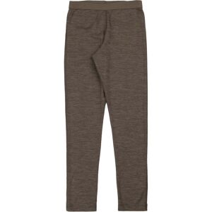 Joha leggings i ull/silke til barn, Brown Mel. (140) 140 Joha leggings i ull/silke til barn, Brown Mel. (140) 140